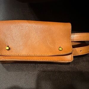 J. Crew Tan Mini Bag